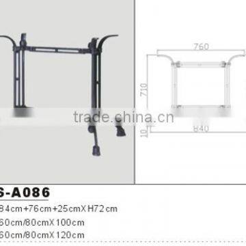 Tow metal table legs HS-A086 Fastness design new produce cast iron furniture accessories for the hotel