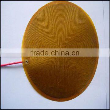 Flexible Polyimide Dia 160mm Round Capton Heater For 3D Printer