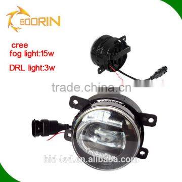 2016 new design 9005 9006 led fog lamp 3.5 inch 30w waterproof fog headlight led for cars