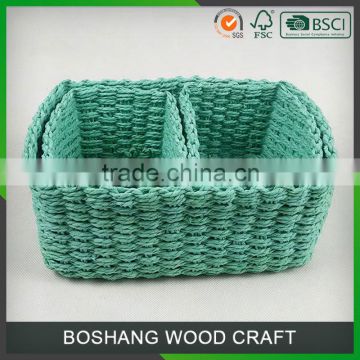 Wholesale Cheap Paper Woven Storage Basket