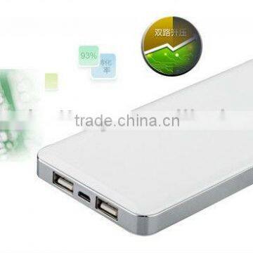 Hot sell. 12000mah portable mobile power bank for Business People