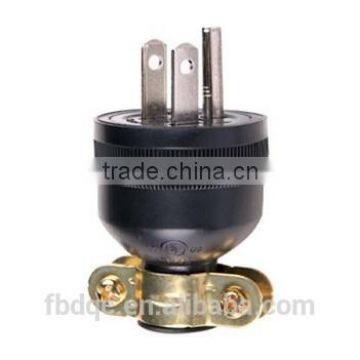 A-001 15A US Nema 5-15 straight plugs receptacles
