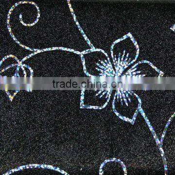 smart self-adhesive flower design glass film