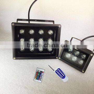 24*1w Led Floodlight White RGB IR RF DMX512 ce Rohs 3 Years Warranty photo-2