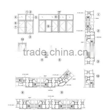 alu profile for window and door