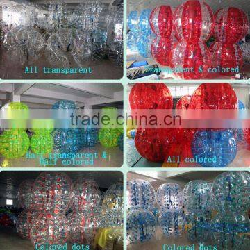Inflatable Bumper Ball Body Zorb for Snow Desert