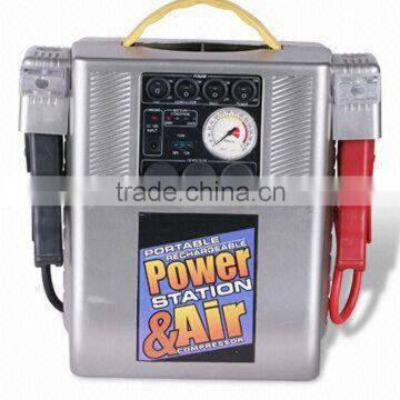 Hot selling of car 3 in 1 jumpstart with air compressor dc 12v