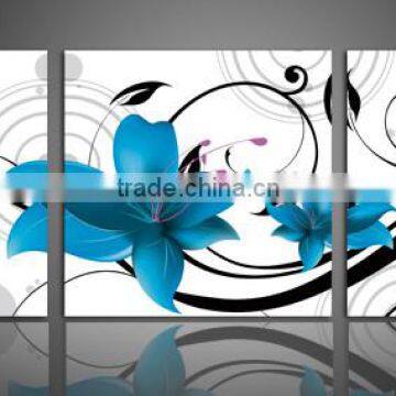 flower oil painting on canvas