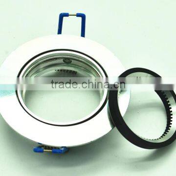 Hot sale round recessed aluminum downlight European style spotlight household led ceiling light