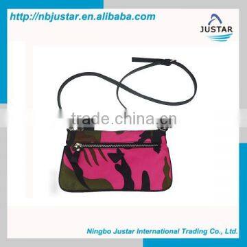 Alibaba China New Products 2016 Stylish Nylon Camouflage Shoulder Lady Bags for Women