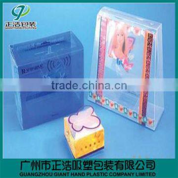 clear acetate plastic cosmetic pvc packaging box