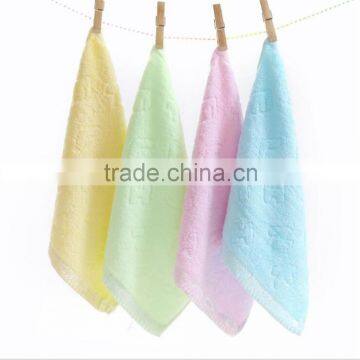 100% cotton square woven hand towel