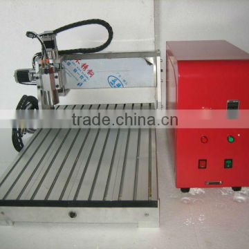 6090 small desktop ball screw drive mini cnc router for wood metal plastic