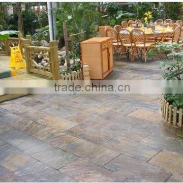 floor stone tiles with mix colors