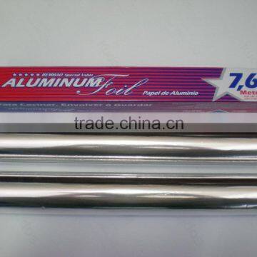 Kitchen Aluminum Foil Roll with Various Dimensions Models