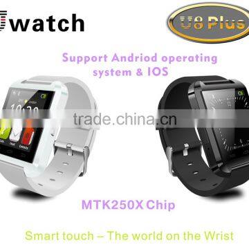 U Watch U8 Plus Bluetooth SmartWatch CompatibleAndroid OS & IOS Sync Phone Call SMS Compass Pedometer phonewatch