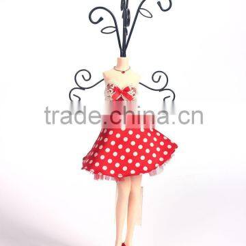 Resin jewelry hanging display rack craft Fashion design jewelry holder