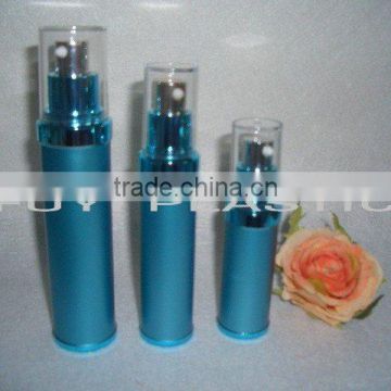 Blue Round Airless Bottle