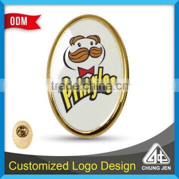 Factory Sale Low Price Brand Logo Printed Lapel Pin photo-2