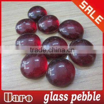 Pebble Glass Mosaic/Color Wine Pebble Glass Mosaic/Round Pebble Glass Mosaic