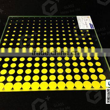 Gradual Changing Style Ceramic Silkscreen Glass, Suit for Partition Glass and Railing Glass, Tempered Glass photo-2