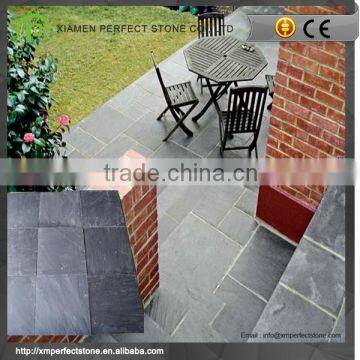 Anshan slate light grey slate ourdoor or indoor tiles