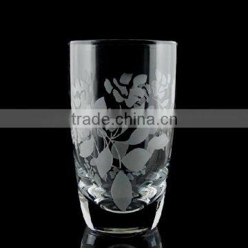 Wholesale frosted glass cup ,drinking cup