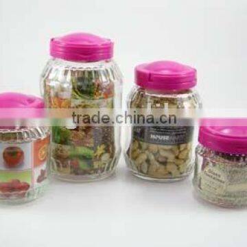 Glass canister set