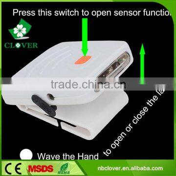 New Rechargeable 80 Lumens ABS Material 3 LED Sensing Mini Clip Led Cap Light Quality Choice photo-4
