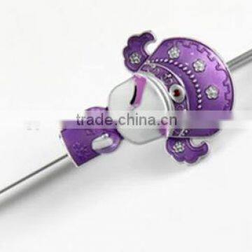 Metal Stick Shape Book Mark, Book Mark With Stirring Function photo-5