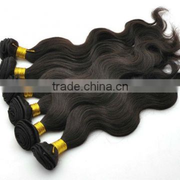 Natural black top quality intact unprocessed virgin Brazilian human hair