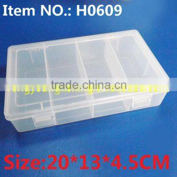 H0609 20*13*4.5Cm Plastic Box Fishing Tackle Box