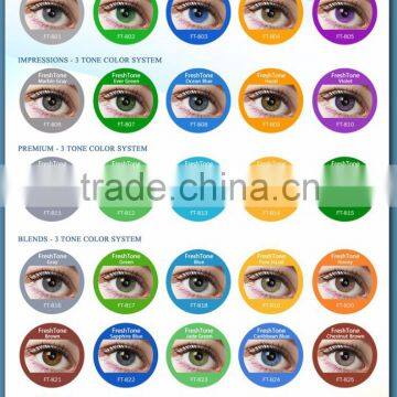 the Most Hot Selling Korean Brand 30 Colors Korea Cosmetic Freshtone Contact Lens photo-2