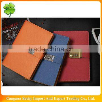 201 High quality spiral notebook with colored paper