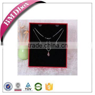 China custom made cheap paper jewelry gift box