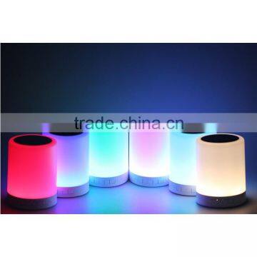 Motion Sensor LED Night Light With Bluetooth Speaker Promotional Gifts Bedtime Story Speaker Bedside Lamp photo-4