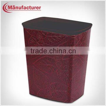 Hotel Room Plastic Waste Bin/ Garbage Container Munnufacturer