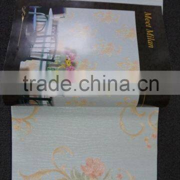 2015 New Italian Design 500g Pvc Deep Embossed 99910 Series Meet Milan