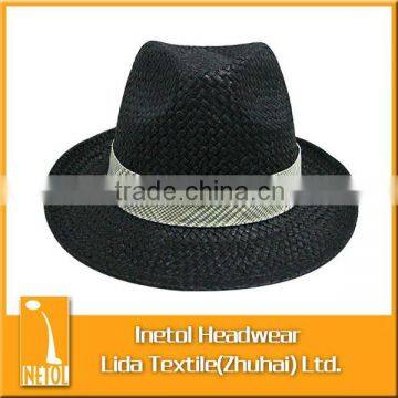 2015 Fashion ribbon or rope accessory Straw hat