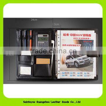 Leather Document Folded, A3/A4 Paper Document Holder 16047 photo-6