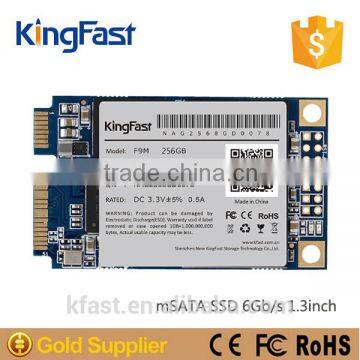 KingFast 256GB SATA 6Gb/s mSATA MLC NAND Flash Memory SM2246EN series controller mSATA SSD