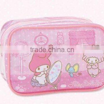 cartoon design PVC cosmetic bag