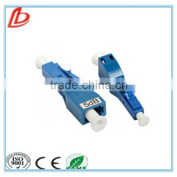 LC upc female to male 5dB fiber optic Attenuator, LC upc 5dB plug Fiber Optic Attenuator