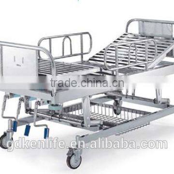 hospital medical stainless steel bed