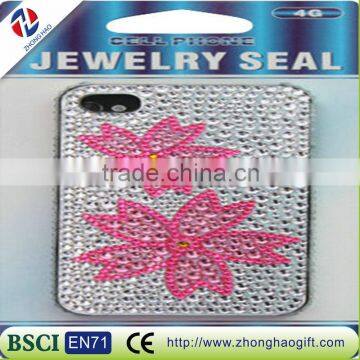 2016 fashion flower mobile phone sticker