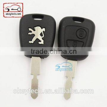 Okeytech car key peugeot 406 key cover with logo