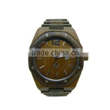 100% Natural Wood Watch Red Sandal Wood Unisex Style Japan Movement Water Proof Natural Wood Watch photo-2