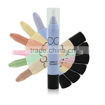 New Brand Face Makeup CC Color Corrector Blemish Concealer Cream Base Palette Pen Pencil Corretivo Stick By Menow Cosmetic