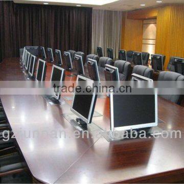 council board with lcd monitor