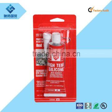 Non-odor Neutral Curing High-temp Resistance Grey RTV Silicone Gasket Maker Adhesive Glue photo-4